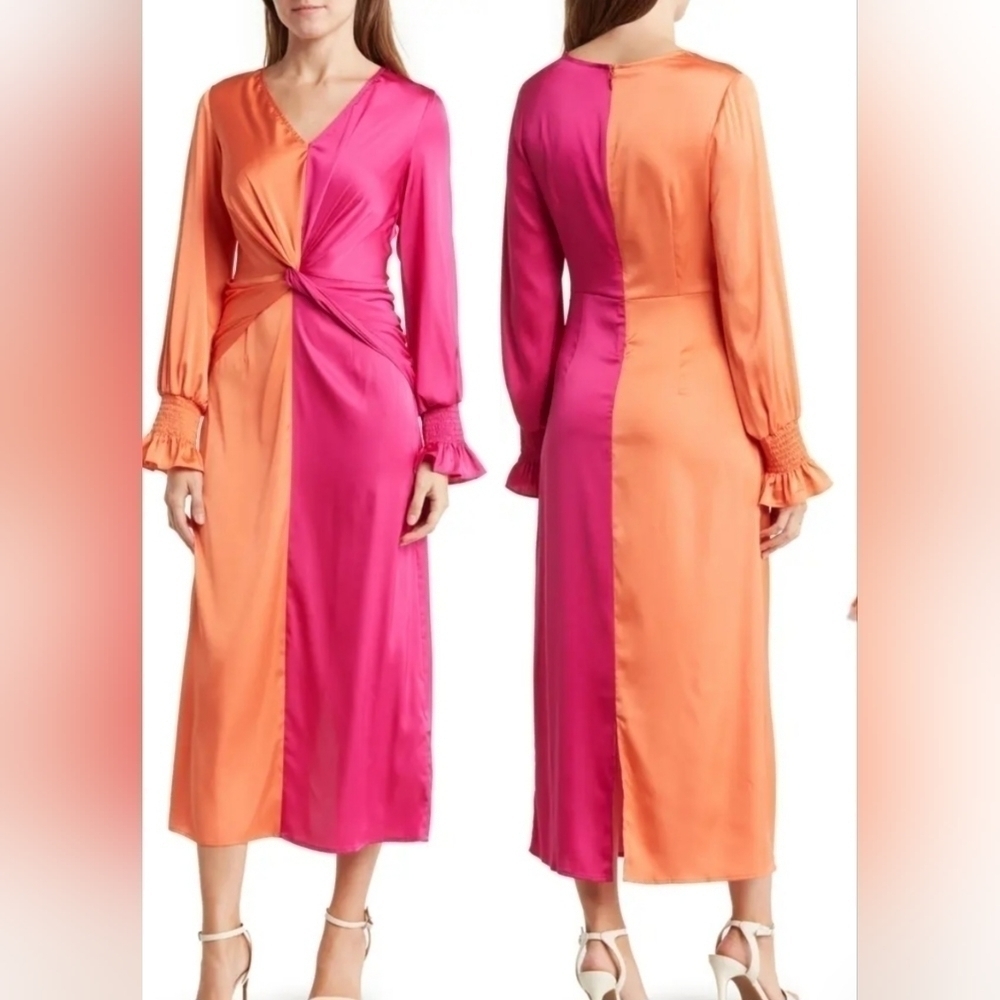 COLORBLOCK twist front dress 🤪 👌 ✨️ - Picture 2 of 10
